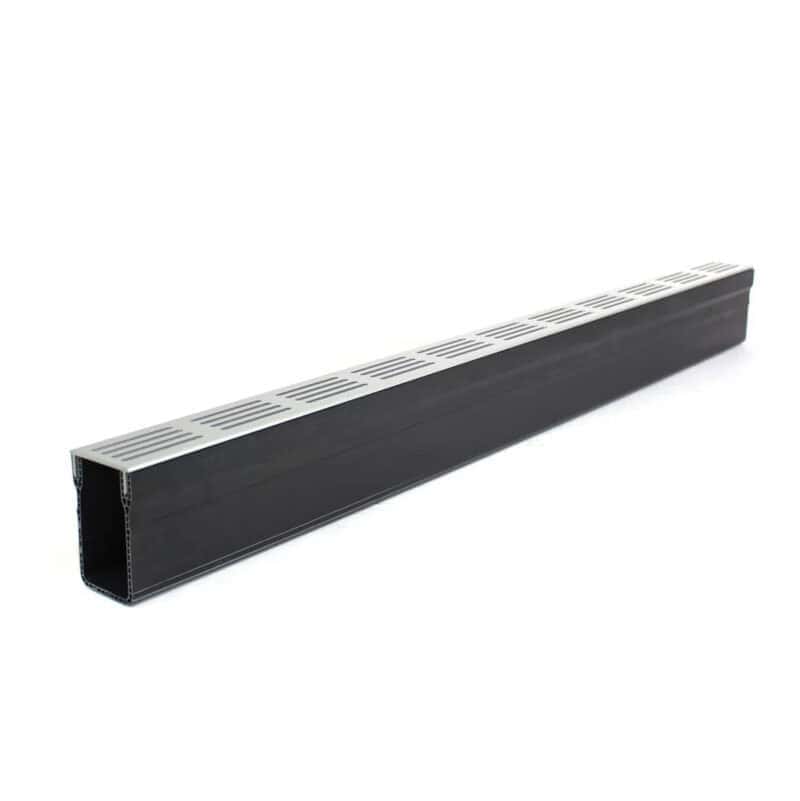 Aco Slimline Stainless Steel Channel 1m