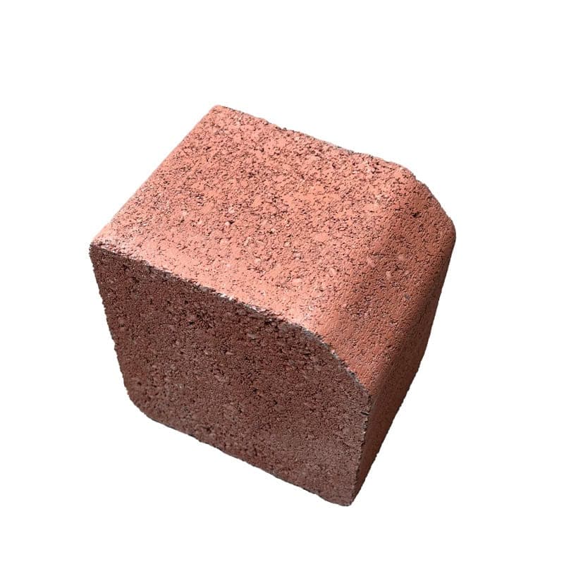 Small Kerb Edgings 125mm x 125mm x 100mm Red