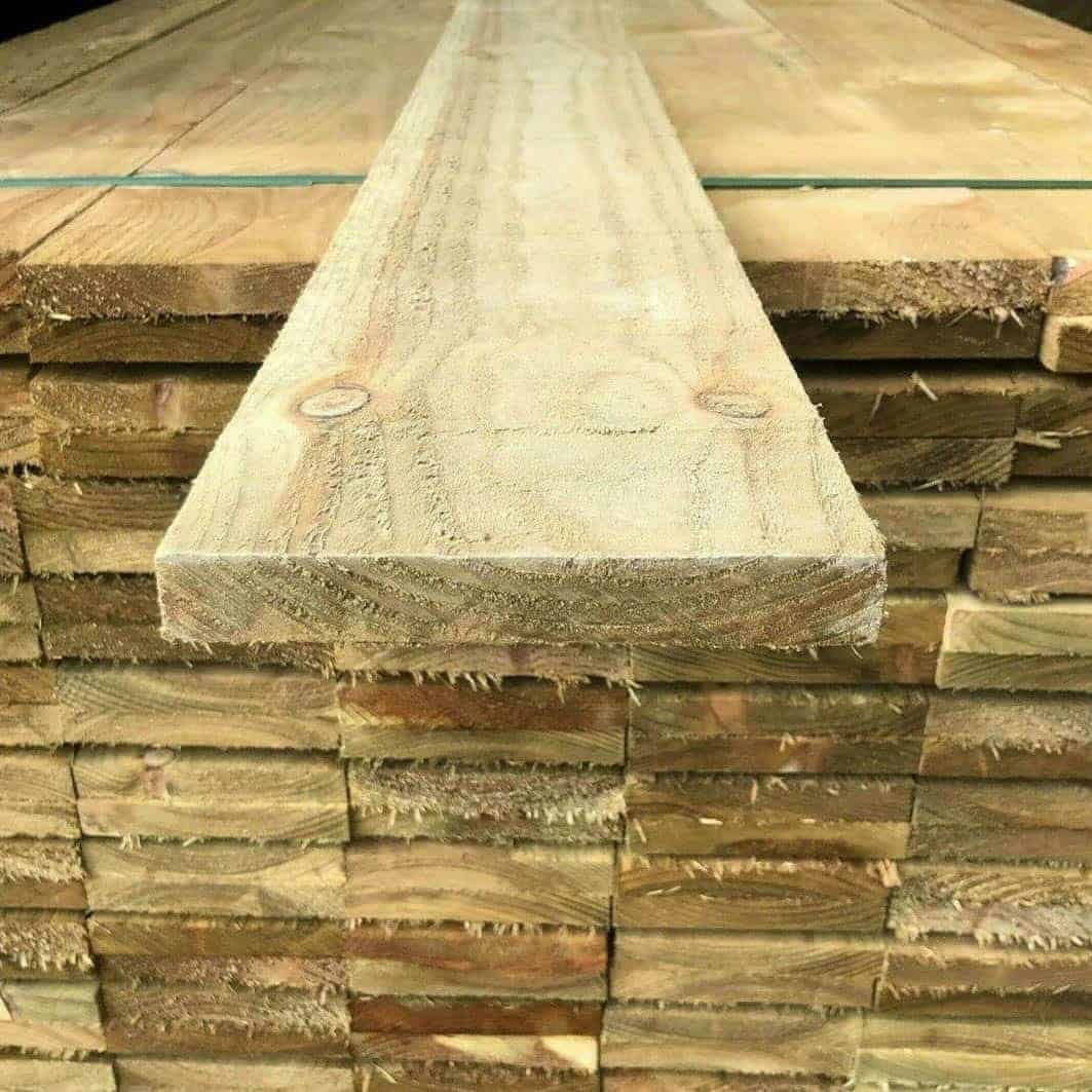 Timber Gravel Board Bracket 150mm - Image 2