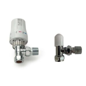 Twin Pack TRV & Lockshield Style Angled