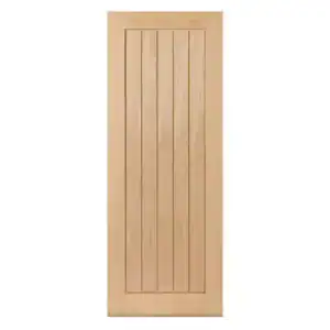 JB Kind Thames Oak Veneered Door - unfinished