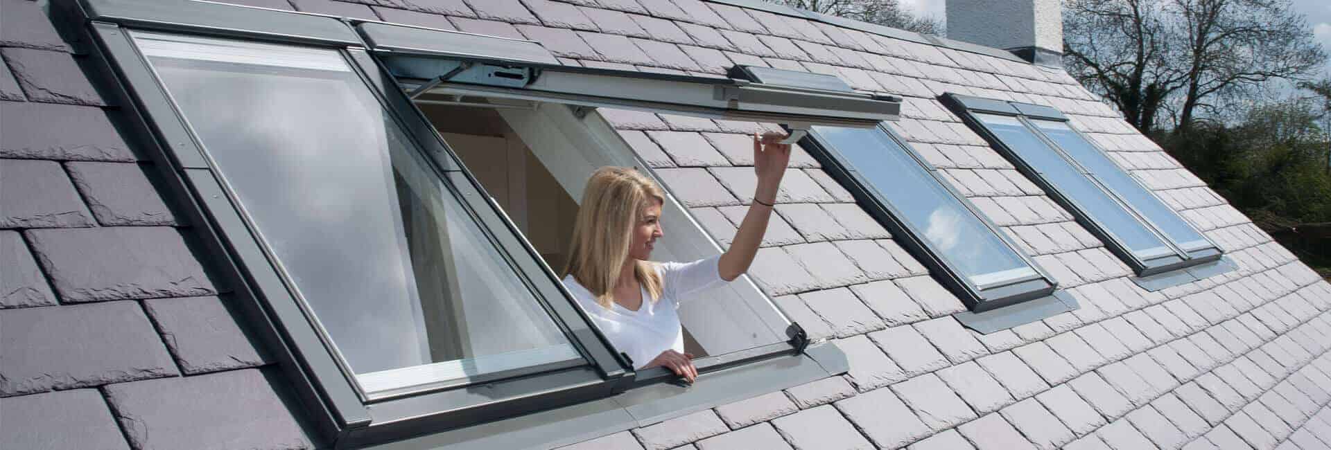 Keylite Roof Window White Paint 980 X 550mm - Image 2