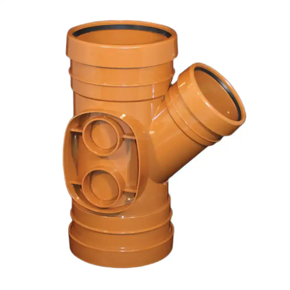 UG Triple Socket Branch 45° 160mm With 110mm Reducer