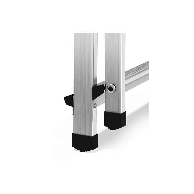 Aluminum 3-Step Household Ladder With Tool Shelf 125 Kg - Image 4