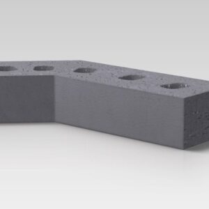 An 3.8 Dog Leg Internal Angle Blue
