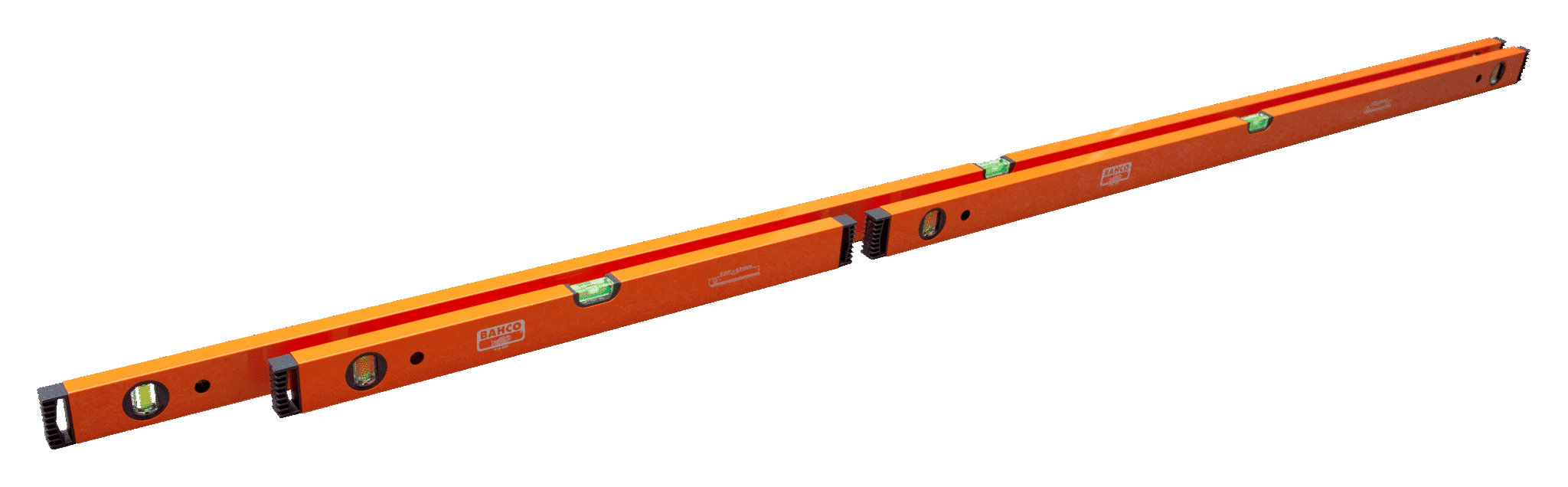 Bahco Spirit Level Set 600/1200/1800 mm - 3 Pieces