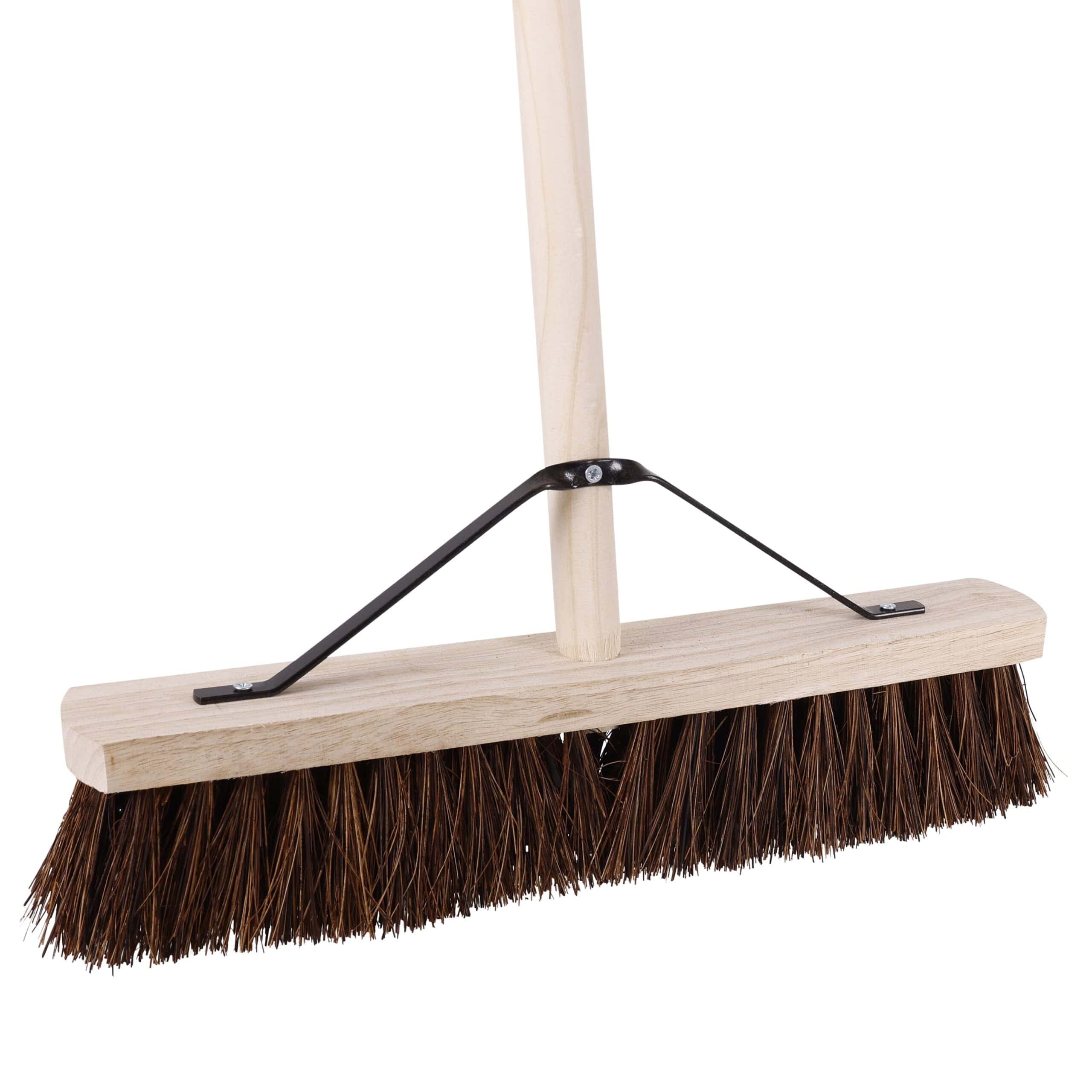 Bassine Hard Bristle Broom 18 Inch