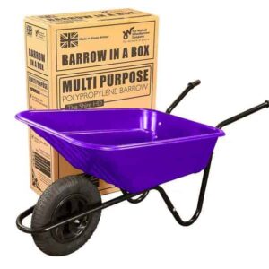 Barrow in a Box Wheelbarrow - Purple