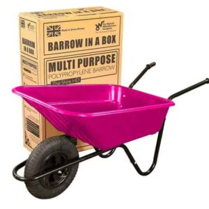 Barrow in a Box Wheelbarrow - Pink