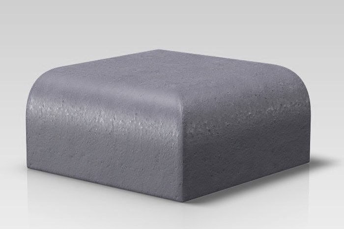 Bn 10.4 Bullnose Single Bullnose External Return On Edge Blue