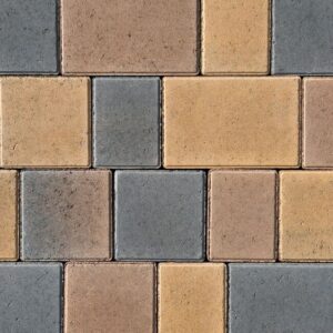 60mm Smooth Paver 3 Size Chestnut