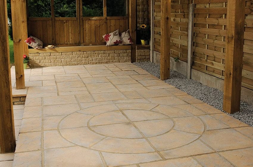 Ashwell Circle Honey Brown 1.8 X 1.8m 3.24m2 - Image 3