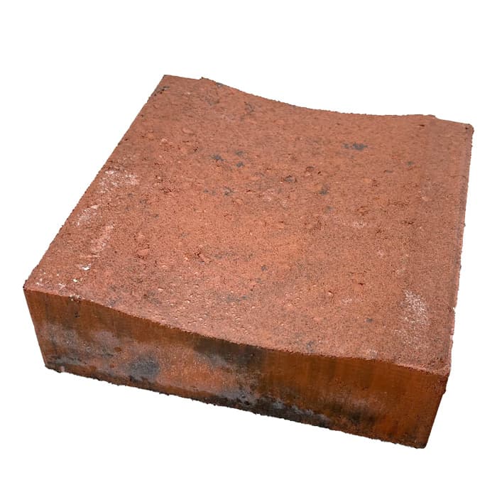 Dished Channel Kerb 200mm x 200mm x 60mm Brindle