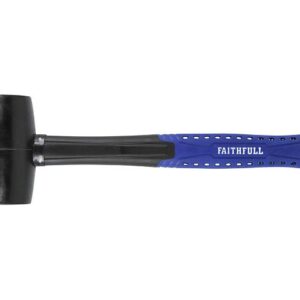 Faithfull Tools 32oz Black Rubber Mallet