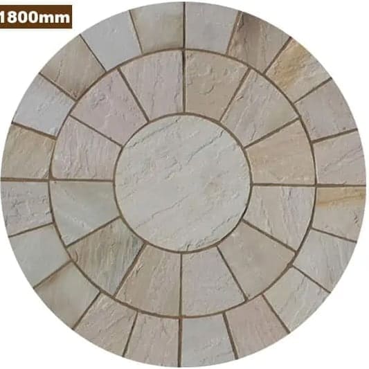 Natural Stone Circle Fossil 1800mm