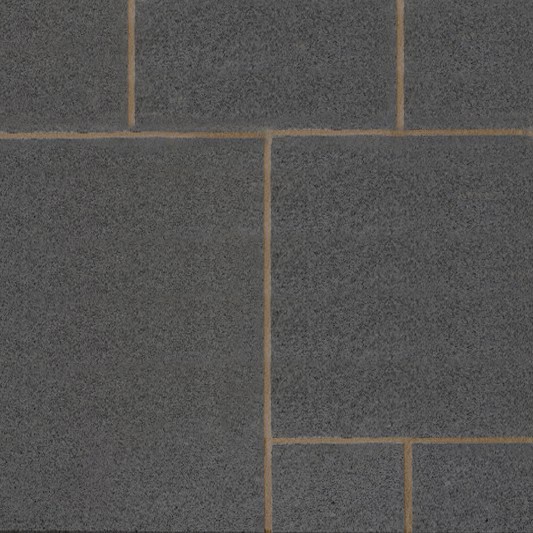 Natural Stone Calibrated Patio Kit Granite Textured Impala