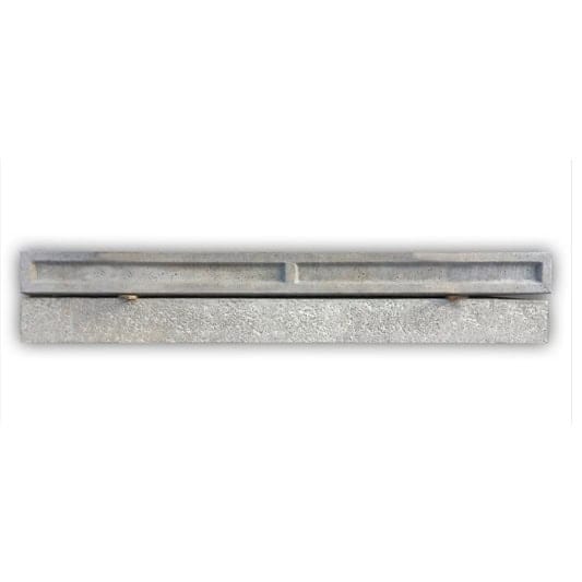 Concrete Gravel Boards Recessed 1830 X 150 X 45mm - 6"