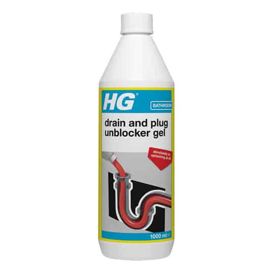 HG Drain And Plug Unblocker Gel 1l