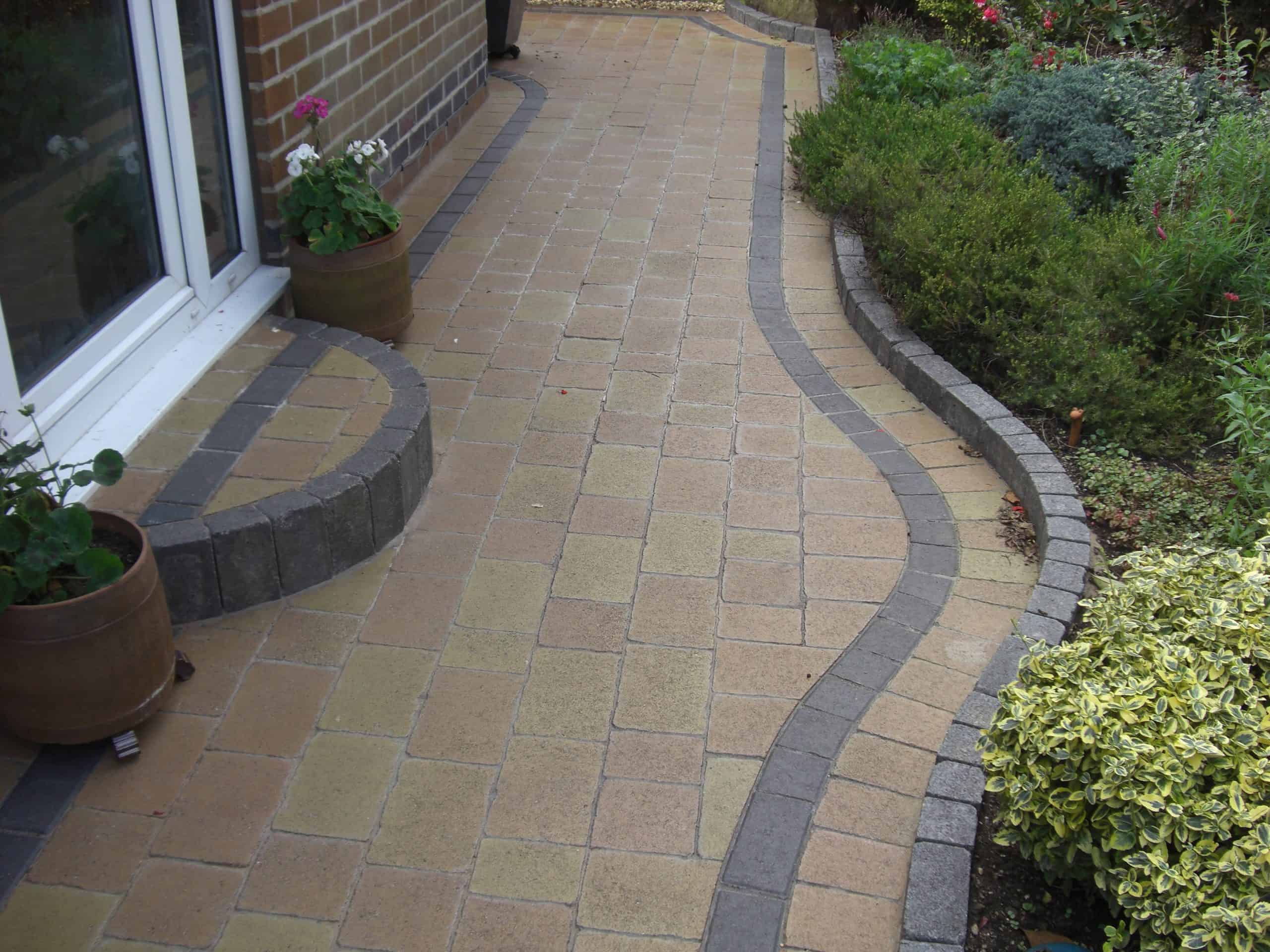 60mm Cobbled Paver 3 Size Oak - Image 3