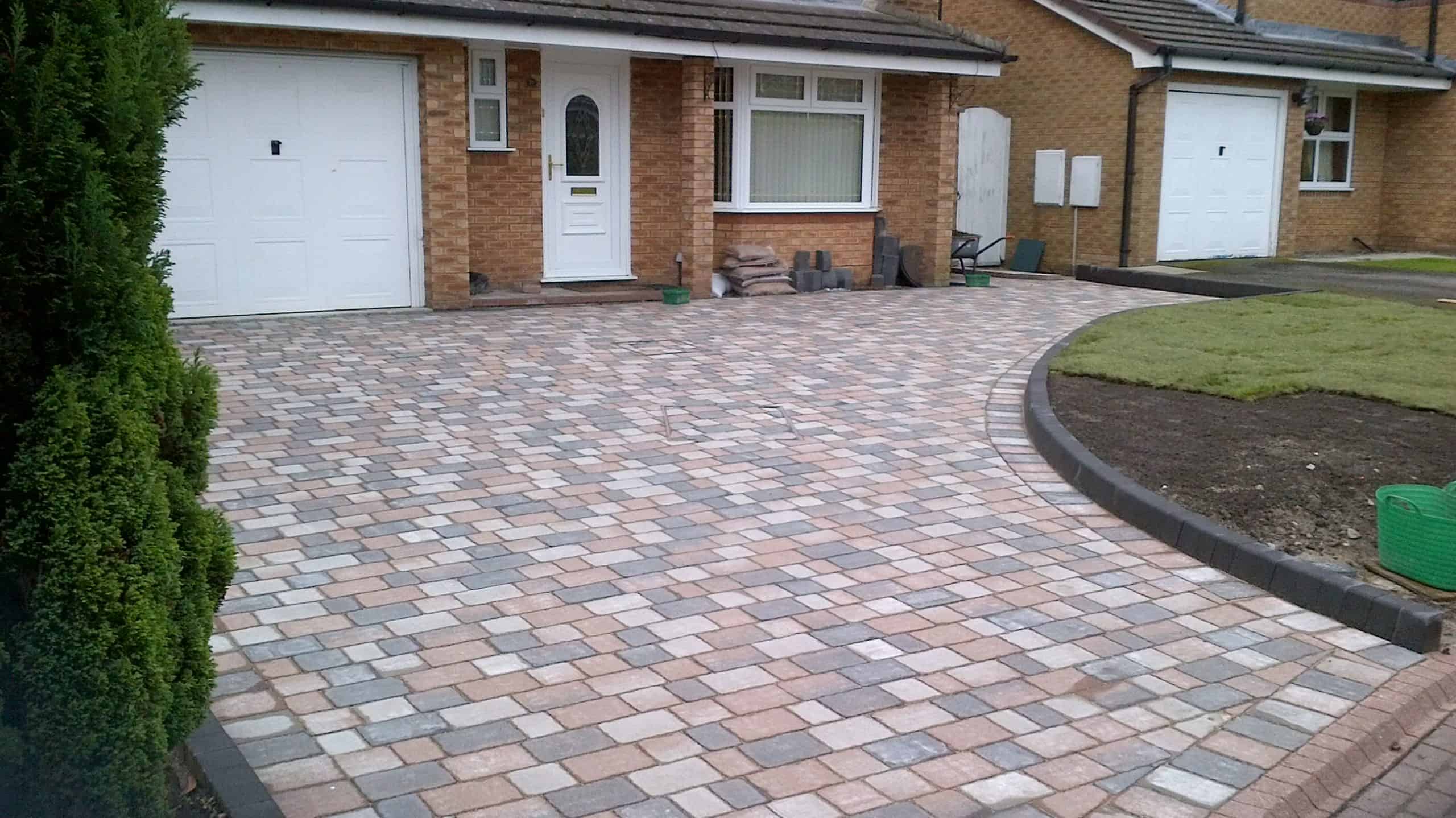 60mm Cobbled Paver 3 Size Sycamore - Image 2