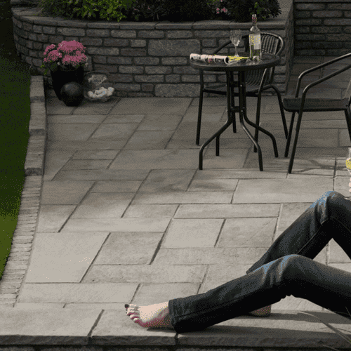Marshalls Firedstone Patio Kit Fired Dusk 5.00m2
