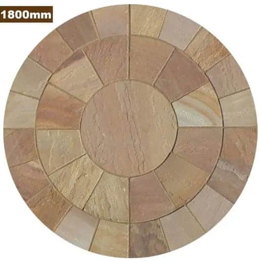 Natural Stone Circle Modak 1800mm