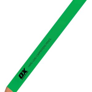 OX Trade Hard Green Carpenters Pencils – 10 Pack
