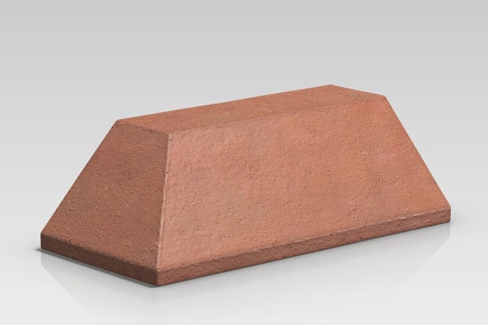 Pl 7.1 Plinth External Return Corner Red Left