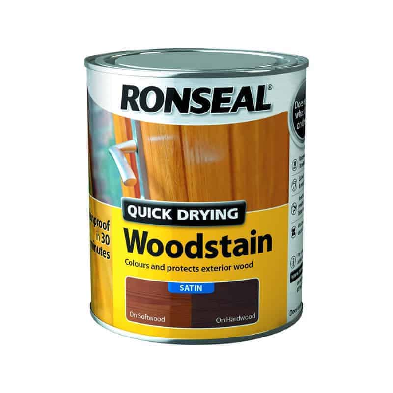 Ronseal Quick Dry Woodstain 750ml
