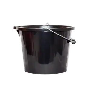Red Gorilla Standard 3 Gallon Bucket - Black