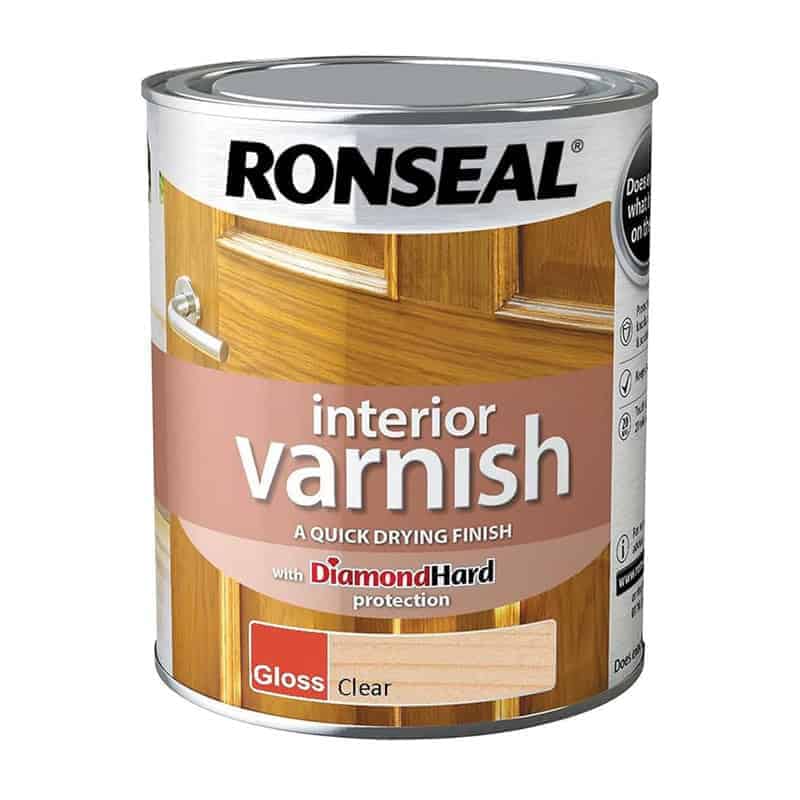 Ronseal Interior Wood Varnish Clear Gloss