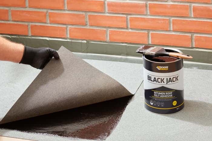Everbuild Black Jack Bitumen Roofing Felt Adhesive 5L - Image 2