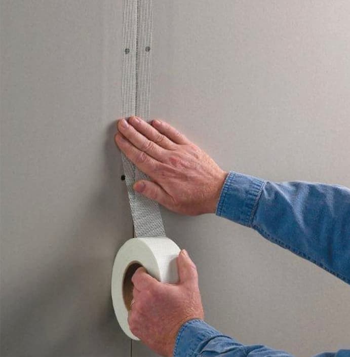 JRT Plasterers Orange Scrim Joint Tape 48mm x 90m Roll - Image 2
