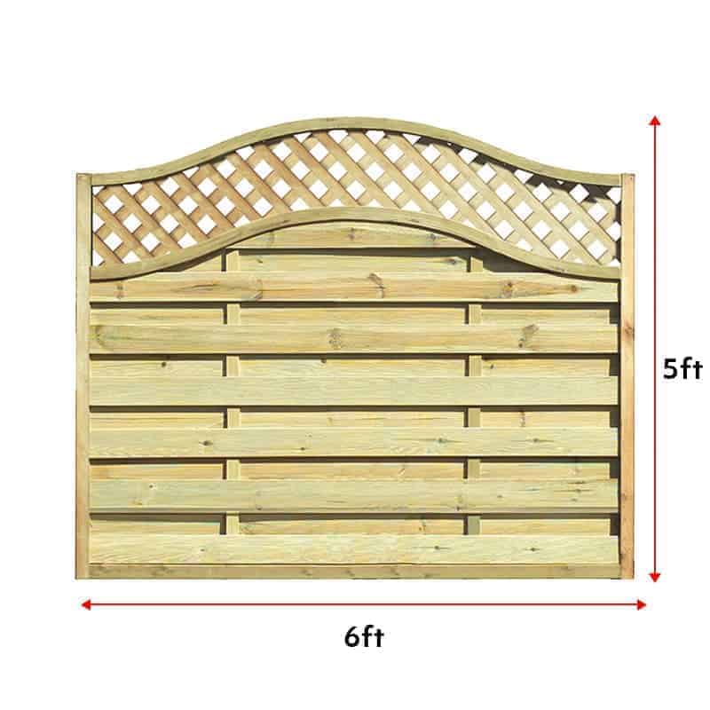 St Meloir Panels 6Ft x 5Ft