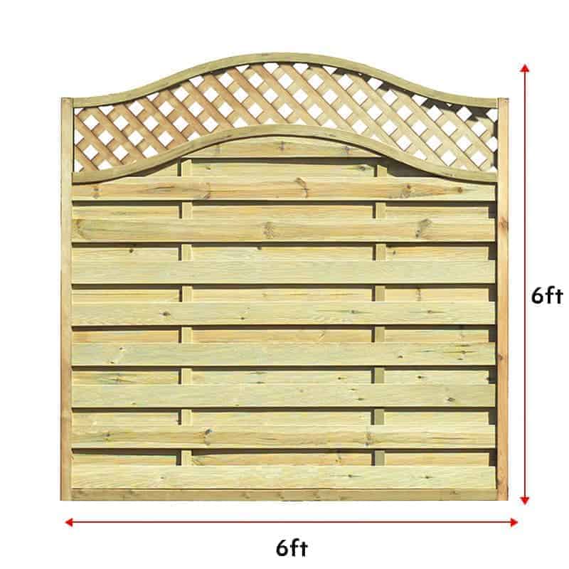St Meloir Panels 6Ft x 6Ft