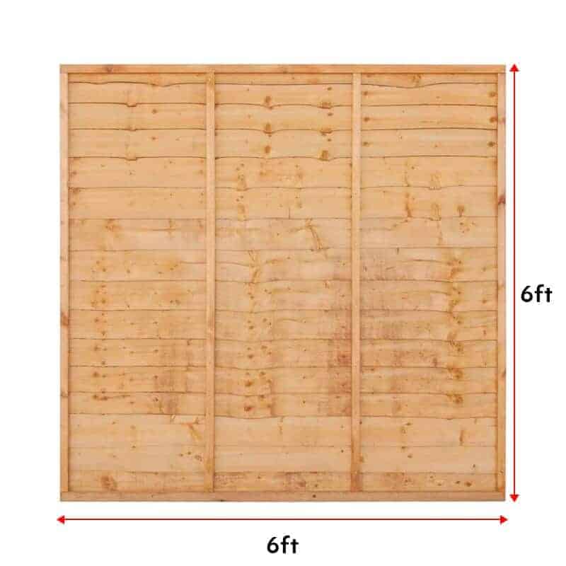 Superior Fence Panels 6Ft X 6Ft