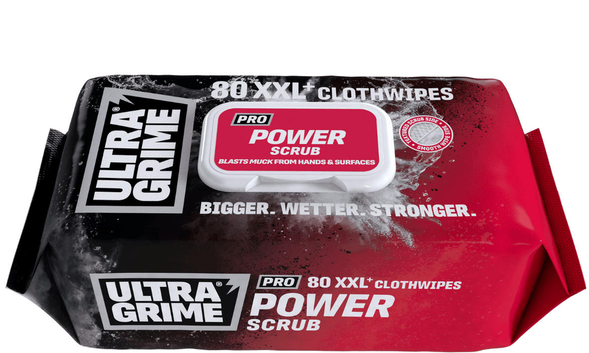 Ultra Grime Power Scrub Cleaning Wipes 80 Pack